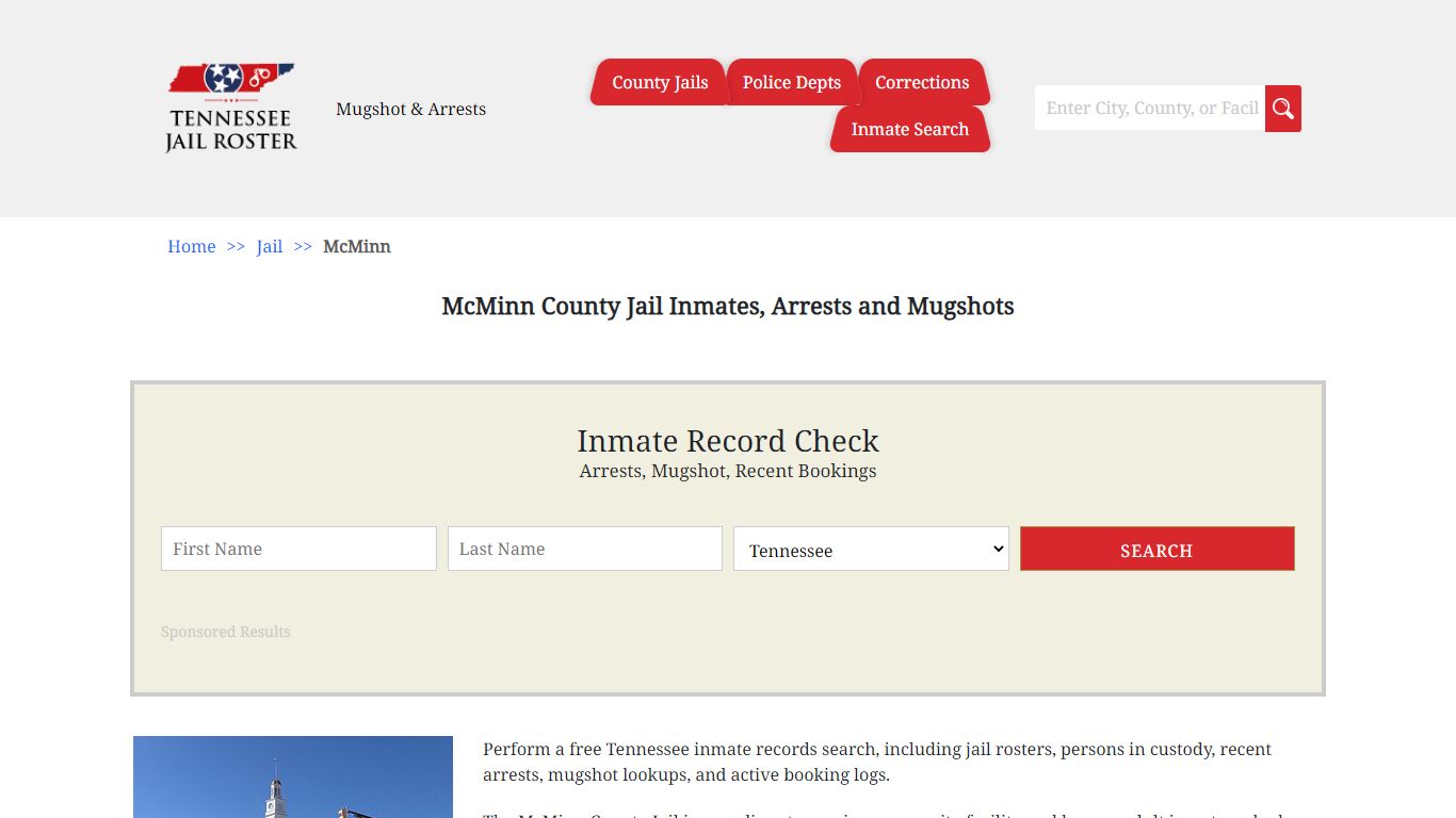 McMinn County Jail Inmates, Arrests and Mugshots